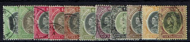 Image of Nigeria & Territories ~ Southern Nigeria SG 1/9 FU British Commonwealth Stamp